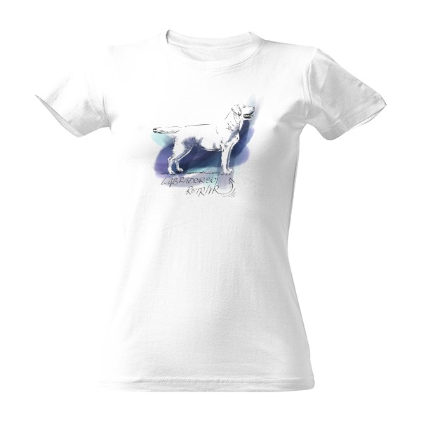 Tričko s potiskem Labradorský Retrívr