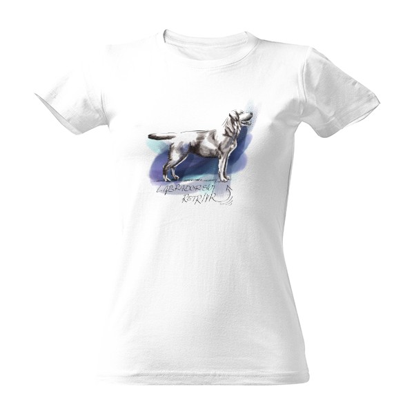 Tričko s potiskem Labrador