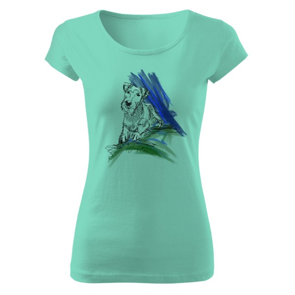 Tričko s potiskem Jagdterrier